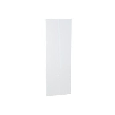 Фасад боковой Валерия-М для верхнего шкафа 920 Белый металлик